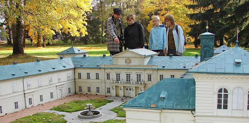 Schloss Königswart (Modell im Park Boheminium)