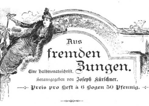 Aus fremden Zungen 1891