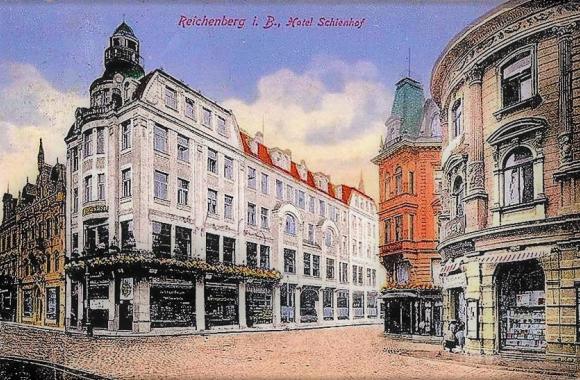 Hotel Schienenhof - Historische Ansicht